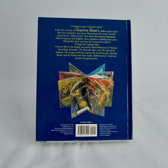 Jabberwocky A Book of Brillig Dioramas Graeme Base Book - Picture 4 of 7
